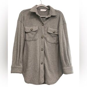 RESA Shirt Jacket Shacket Gray XS/S